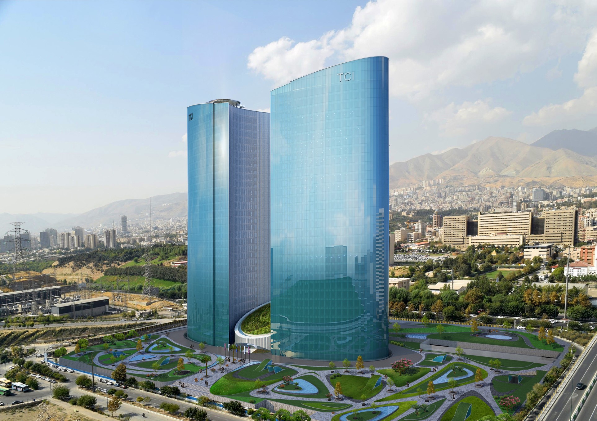 برج‌های دوقلوی مخابرات ایران