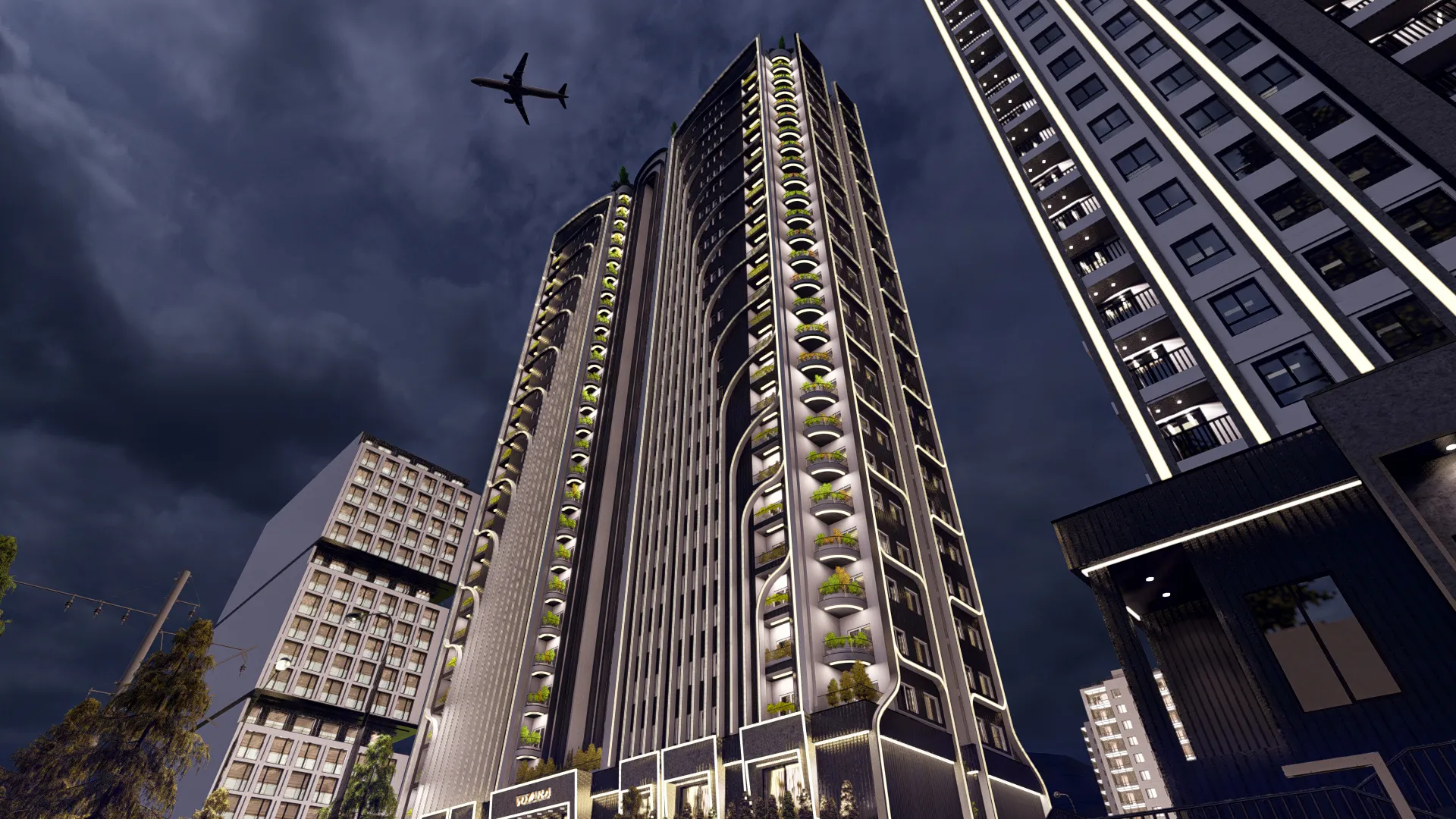 برج مسکونی  وزرا