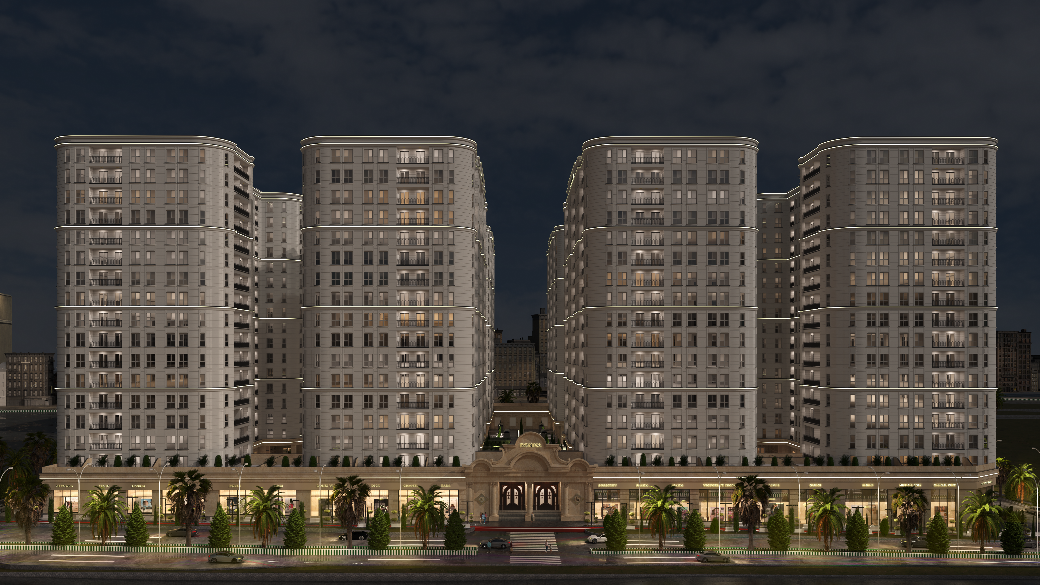 مجتمع مسکونی رونیکا پالاس کوهک (۲۰۰۰ واحدی)