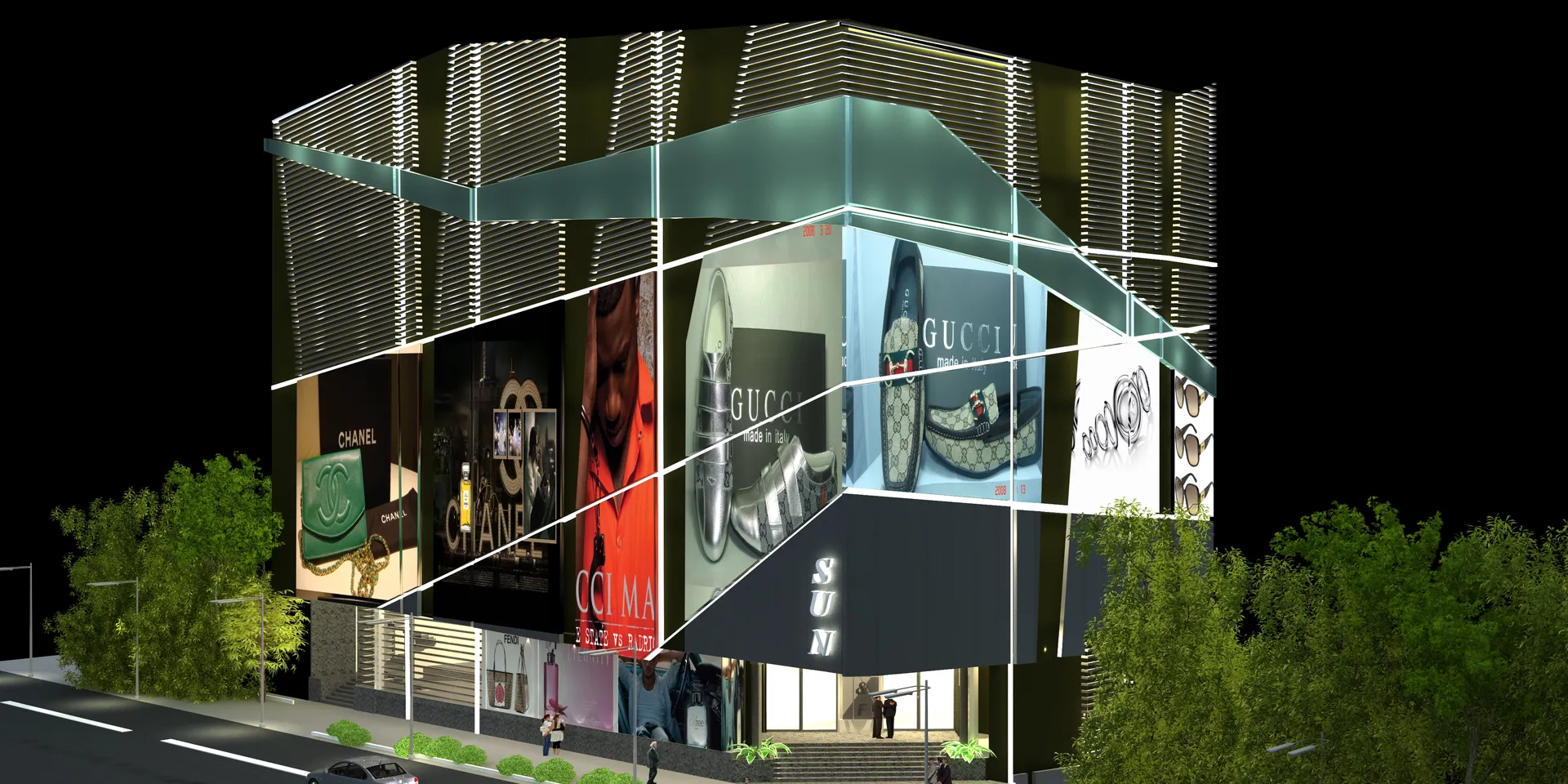 مجتمع تجاری لوکس لواسان 