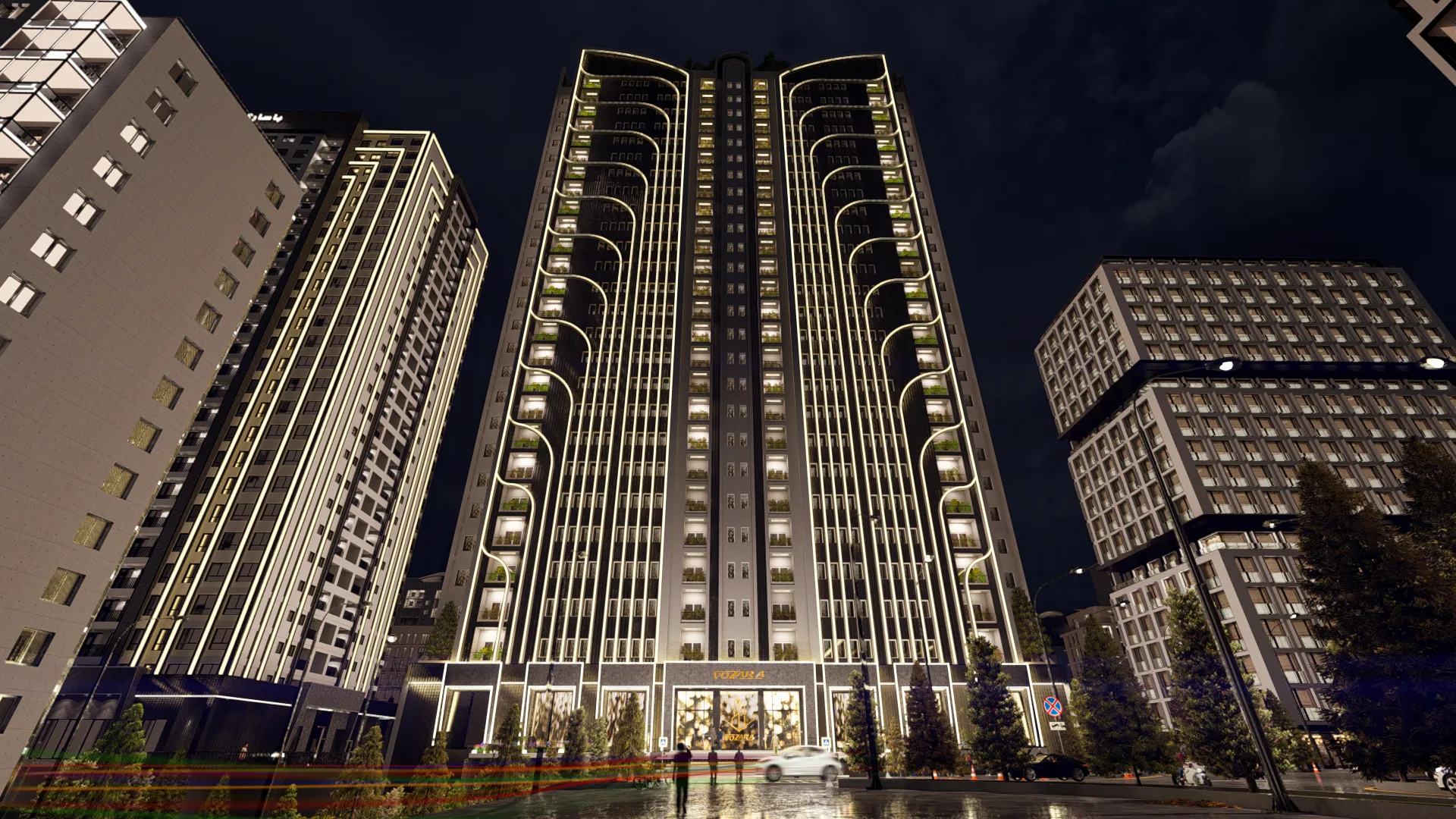 برج مسکونی وزرا 