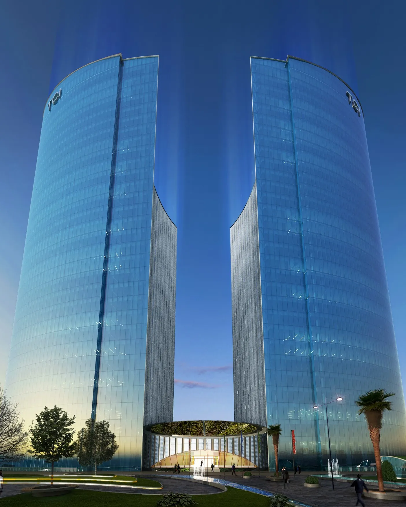 برج‌های دوقلوی مخابرات ایران (TCI)